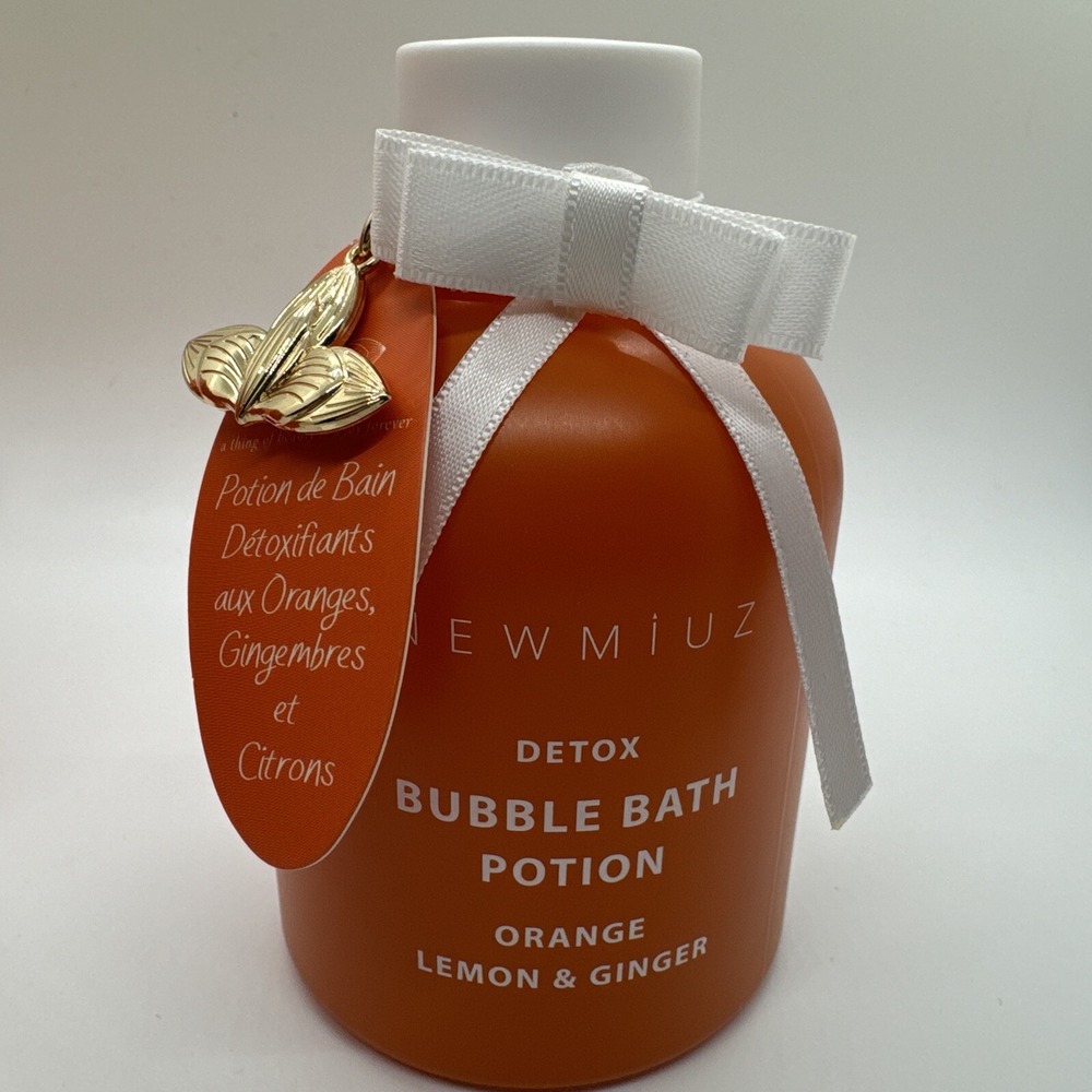 New Miuz Detox Bubble Bath Potion - Orange Lemon & Ginger - Picture 5 of 5